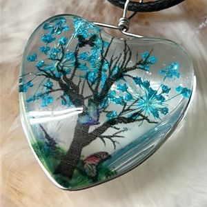 🖤Heart pendant necklace